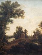 Semyon Shchedrin The Stone Bridge in Gatchina near Constable Square France oil painting artist